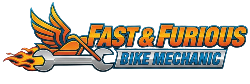 Fast and Furious Bike Mechanic Logo